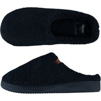 Heren instap slippers/pantoffels teddy wol navy maat 41-42 41/42  -