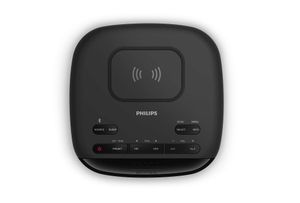 Philips TAR7705/10 - Zwart - Wekkerradio + Draadloos opladen