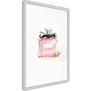 Ingelijste Poster - Parfum Witte lijst