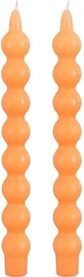 Mica Decorations dinerkaars bol 25cm oranje