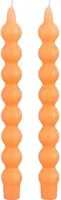 Mica Decorations dinerkaars bol 25cm oranje