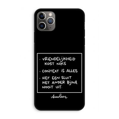 Mijn Motto's: iPhone 11 Pro Max Tough Case