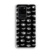 Eye pattern #3: Samsung Galaxy S20 Ultra Transparant Hoesje