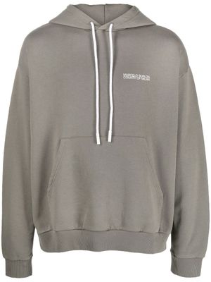 Marcelo Burlon County of Milan hoodie à imprimé Tempera Cross - Vert