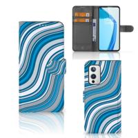 OnePlus 9 | Telefoon Hoesje | Waves Blue