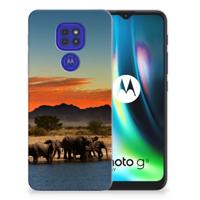 Motorola Moto G9 Play | E7 Plus | TPU Hoesje | Olifanten