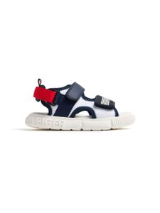 Tommy Hilfiger Junior sandales à attache scratch - Blanc