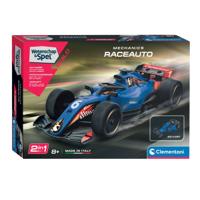 Clementoni wetenschap en spel - mechanics raceauto of go kart 2in1 bouwset - 100+dlg.