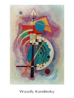 Kunstdruk Wassily Kandinsky - Hommage a Grohmann 60x80cm