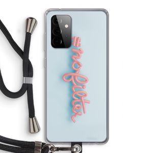 #nofilter: Samsung Galaxy A72 5G Transparant Hoesje met koord