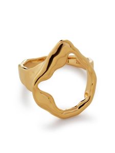 Monica Vinader Ring met verguld goud