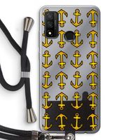 Musketon Anchor: Huawei P Smart (2020) Transparant Hoesje met koord