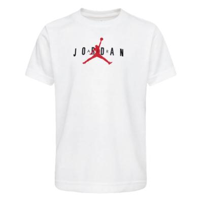 T-Shirt met Korte Mouwen voor kinderen Jordan JUMPMAN SUSTAINABLE GRAPHI 95B922 001 Wit - Maat: 16 jaar