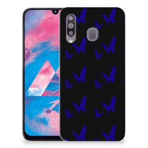 Samsung Galaxy M30 TPU bumper Vlinder Patroon