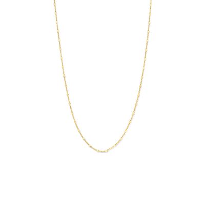 Ketting Plaatjes geelgoud 2,4 mm 40-44 cm
