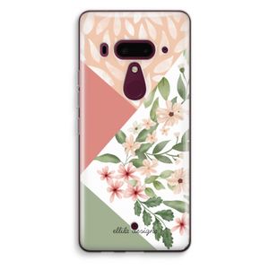 Sweet heaven geometrics: HTC U12+ Transparant Hoesje