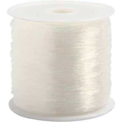 Creativ Company Elastisch koord, rond, dikte 0,5 mm, 100 m/ 1 rol