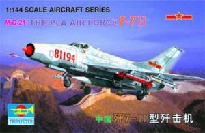 Trumpeter 1/144 MiG-21 J-711 China (The Pla Airforce)