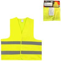 (R) Veiligheidsvest volwassenen geel one size | 10 stuks