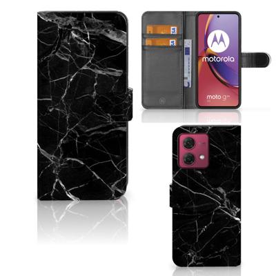 Motorola Moto G84 | Bookcase | Marmer Zwart - Origineel Cadeau Vader