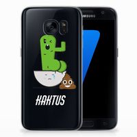 Samsung Galaxy S7 Telefoonhoesje met Naam Cactus Poo