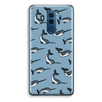 Narwhal: Huawei Mate 10 Pro Transparant Hoesje