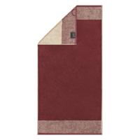 Cawö Cawö Two-Tone Handdoek 50x100 bordeaux