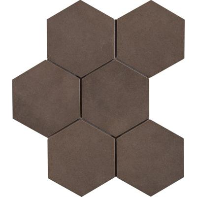 Ragno Rewind R4CQ VLtegel 6-kant 180X210 Tobacco 9,5mm Mat R9
