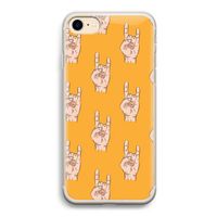 Rock: iPhone 7 Transparant Hoesje Rock: iPhone 7 Transparant Hoesje