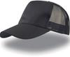 Atlantis AT511 Rapper Cotton Cap - Black/Black - One Size