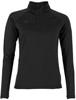 Stanno 408611 Functionals Quarter Zip Top Ladies II - Black-Anthracite - L