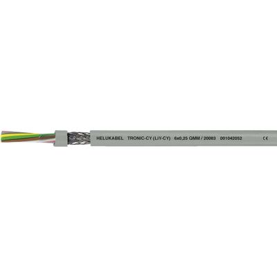 HELU 20001-1000 Datakabel LiYCY 2 x 0.14 mm² Grijs 1000 m
