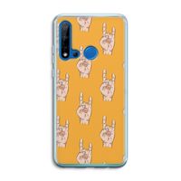 Rock: Huawei P20 Lite (2019) Transparant Hoesje