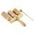 Nino Percussion NINO561 houten agogo 3-voudig