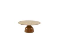 June coffee tafel caramel keramiek rond teak dia. 80 cm 4SO - 4so