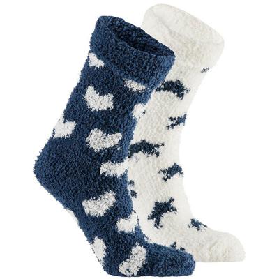 Apollo bedsokken / huissokken - kinderen - 2-pack - navy/wit - one size - Slaapsokken - Slofsokken Apollo bedsokken / huissokken - kinderen - 2-pack - navy/wit - one size - Slaapsokken - Slofsokken