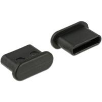 Delock 64014 Stofbescherming voor USB type-C-bus zonder handgreep 10 stuks zwart 10 stuk(s)