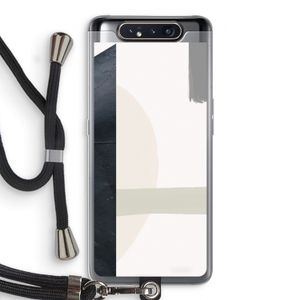 Baca: Samsung Galaxy A80 Transparant Hoesje met koord