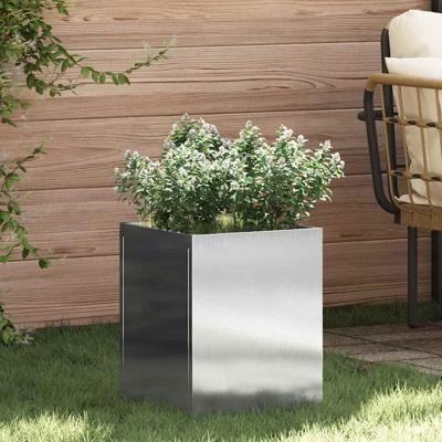 Tuin Bloempot Zilver Roestvrij staal
