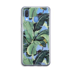 Bananenbladeren: Samsung Galaxy A40 Transparant Hoesje