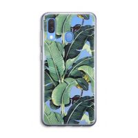 Bananenbladeren: Samsung Galaxy A40 Transparant Hoesje