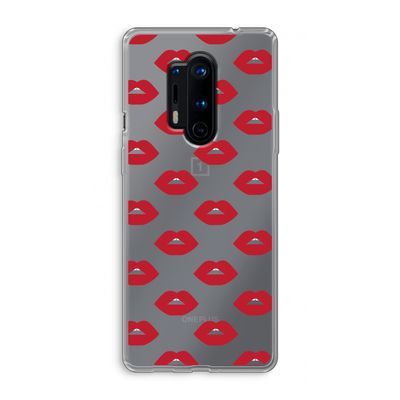 Lips: OnePlus 8 Pro Transparant Hoesje