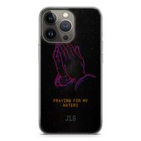 Praying For My Haters: iPhone 13 Pro Transparant Hoesje
