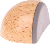 Deurstopper schroefbaar moon 45x25 beuk - Deltafix
