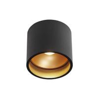 Artdelight Led DownlightOrleans Zwart met gouden binnenkant - PL ORLEANS ZW-GO