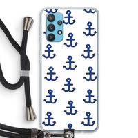 Ankers: Samsung Galaxy A32 4G Transparant Hoesje met koord