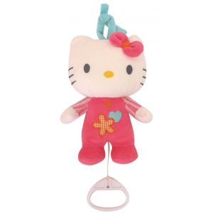 Hello Kitty muziek knuffel 19 cm   -