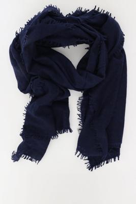 Mouleta shawl 1502-490 donkerblauw
