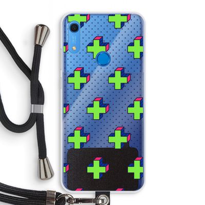 8-bit N°10: Huawei Y6s Transparant Hoesje met koord