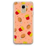 Chicken 'n Fries: Samsung Galaxy J6 (2018) Transparant Hoesje
